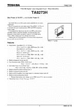 DataSheet TA8273H pdf