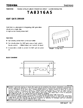 DataSheet TA8316AS pdf
