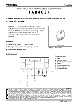 DataSheet TA8403K pdf