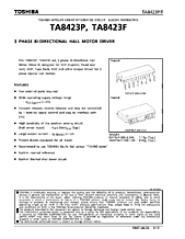 DataSheet TA8423F pdf