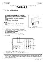 DataSheet TA8429H pdf