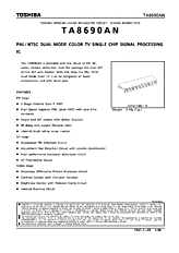 DataSheet TA8690AN pdf