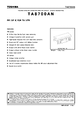 DataSheet TA8700AN pdf