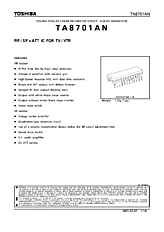 DataSheet TA8701AN pdf