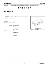 DataSheet TA8742N pdf