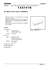 DataSheet TA8747N pdf