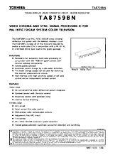 DataSheet TA8759BN pdf