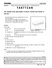 DataSheet TA8772AN pdf
