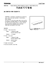 DataSheet TA8777BN pdf