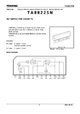 DataSheet TA8822SN pdf