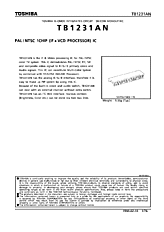 DataSheet TB1231AN pdf
