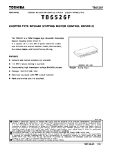 DataSheet TB6526F pdf
