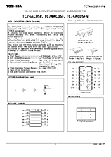 DataSheet TC74AC05F pdf