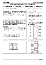 DataSheet TC74AC367F pdf