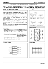 DataSheet TC74ACT02F pdf