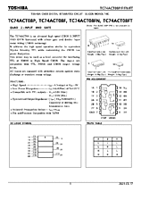 DataSheet TC74ACT08F pdf