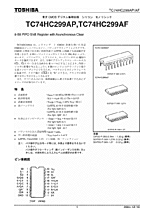 DataSheet TC74HC299AF pdf