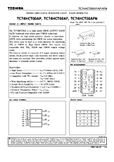 DataSheet TC74HCT00AF pdf