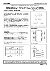 DataSheet TC74HCT157AF pdf