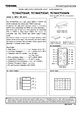 DataSheet TC74HCT32AP pdf
