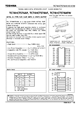 DataSheet TC74HCT574AP pdf