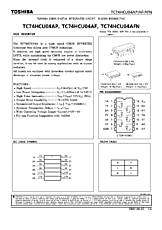 DataSheet TC74HCU04 pdf