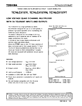 DataSheet TC74LCX157F pdf