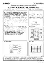 DataSheet TC74VHC02F pdf