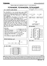 DataSheet TC74VHC05F pdf