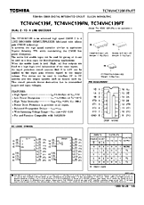 DataSheet TC74VHC139F pdf