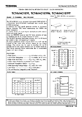 DataSheet TC74VHC157F pdf