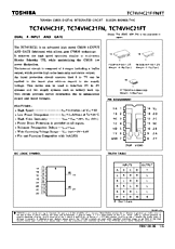 DataSheet TC74VHC21F pdf