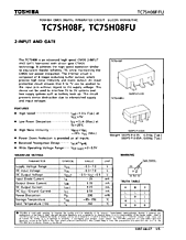 DataSheet TC7SH08F pdf