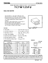 DataSheet TC7W125FU pdf