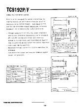 DataSheet TC9192F pdf