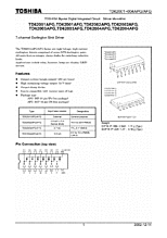 DataSheet TD62001AFG pdf