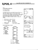 DataSheet TLP120-4 pdf