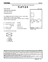 DataSheet TLP124-4 pdf