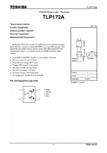 DataSheet TLP172A pdf