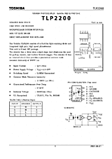 DataSheet TLP2200 pdf