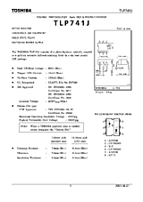 DataSheet TLP741J pdf