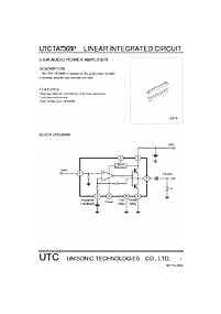 DataSheet TA7368P pdf