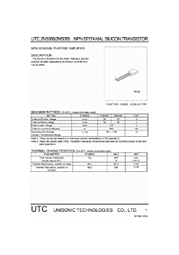 DataSheet UTC2N5089 pdf