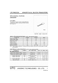 DataSheet UTCPN2222A pdf