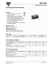 DataSheet BAT17W pdf