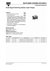 DataSheet BAV19WS-V pdf