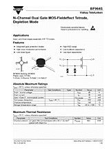 DataSheet BF964S pdf