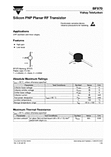 DataSheet BF970 pdf