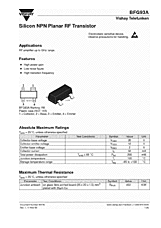 DataSheet BFG93A pdf