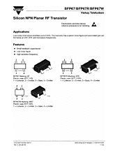 DataSheet BFP67W pdf